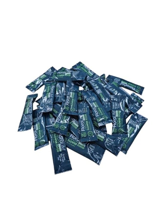 Floralife “Floral life EXPRESS Flower food” Liquid Sachet, Hydrate & Keep Cut Flowers Look Fresh For Longer Time, Florist Shop Essential, Flower Arrangement (25pcs) - Image 2